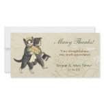Posh Cats Wedding Photo Cards