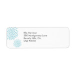 Posh Petals | Twilight | Return Address Label