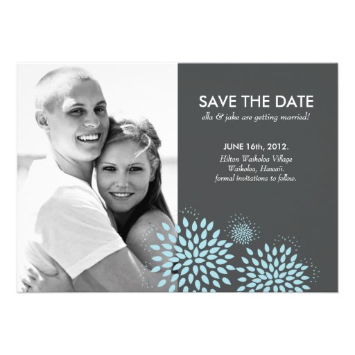 Posh Petals | Twilight | Save the Date Announcement