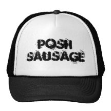 Posh Sausage Mesh Hat