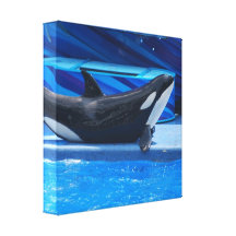 Posing Orca Canvas Print
