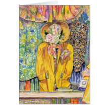 Positano Lady Notecards