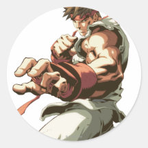Position de Ryu Autocollants