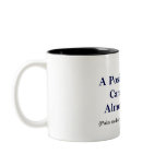 Positive Attitude / Pain Meds Humour Coffee Mug