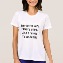 Positive attitude t-shirts