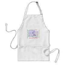 Positive Exercise Affirmations Aprons