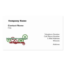 Positive Life Negative Mind Business Card