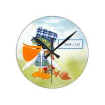 Positive Thinking Wall Clock