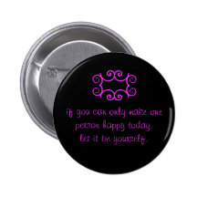 positiveness pinback button