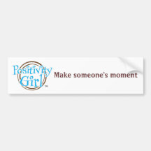 Positivity Girl™ MSM Bumper Sticker