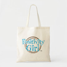 Positivity Girl™ Small Canvas Tote Canvas Bags
