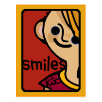 positve postcard. postcards