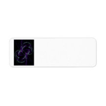 Possibilities - Cosmic Purple & Amethyst Return Address Labels