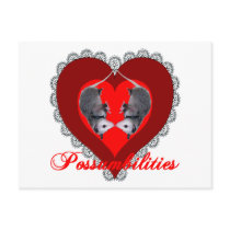 Possum Love Post Card