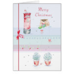 Post box Christmas Card