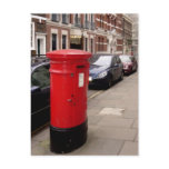 post box postcard
