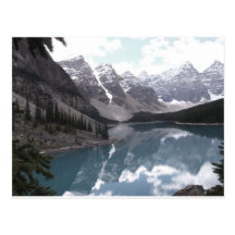 Post Card, Moraine Lake. Banff Alberta.