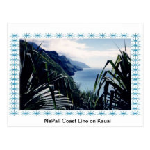 Post Card-NaPali Coastline, Kauai, Hawaii