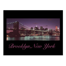 post card nyny, Brooklyn,New York
