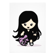 Post doll convites personalizado