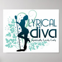 Post It Up (Lyrical Divas) Print