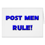 Post Men Rule! cards