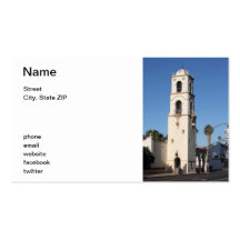 Post Office Tower Ojai Business Card Template