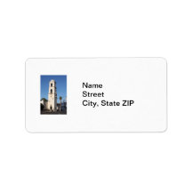 Post Office Tower Ojai Personalized Address Label