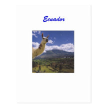 postal desde Ecuador