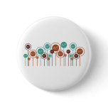 Postal Service Daisies Pinback Button