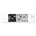 Postal Service Survive Bumper Sticker