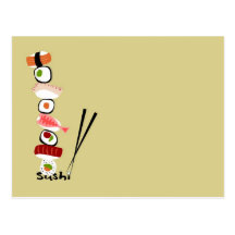 postalsushi1 carte postale