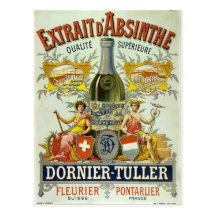 Postcard Absinthe Dornier-Tuller Wenskaarten