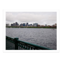 Postcard - Boston Skyline from the Harvard Bridge