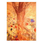 Postcard: Buddha in His Youth by Odilon Redon