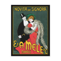 Postcard:  Cappiello Advertising Art