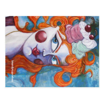 Postcard, Cherry On Top, Portrait