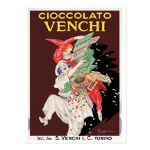 Postcard: Cioccolato - Chocolates