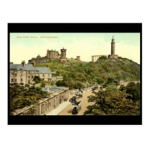 Postcard, Edinburgh, Calton Hill