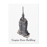 Postcard: Empire State Building: New York City: