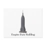 Postcard: Empire State Building: New York City:
