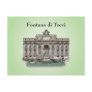 Postcard: Fontana di Trevi: Trevi Fountain