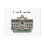Postcard: Fontana di Trevi: Trevi Fountain