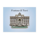 Postcard: Fontana di Trevi: Trevi Fountain