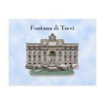 Postcard: Fontana di Trevi: Trevi Fountain