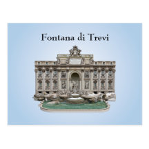 Postcard: Fontana di Trevi: Trevi Fountain