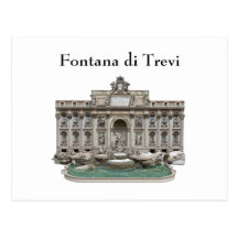 Postcard: Fontana di Trevi: Trevi Fountain