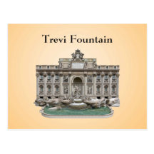 Postcard: Fontana di Trevi: Trevi Fountain