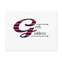 Postcard ~ Geek Goddess