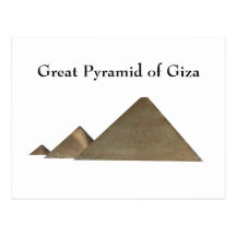 Postcard: Great Pyramid of Giza